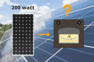 200 Watt Solar Panel How Many Amps? 200 Watt Solar Panel Specs.