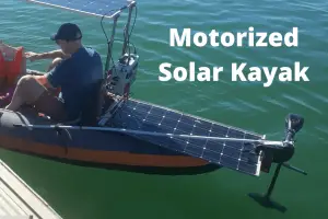 Can A Solar Panel Run A Trolling Motor? Solar Kayak Motor