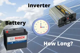 How Long Will A 12v Battery Last With An Inverter? Calculator
