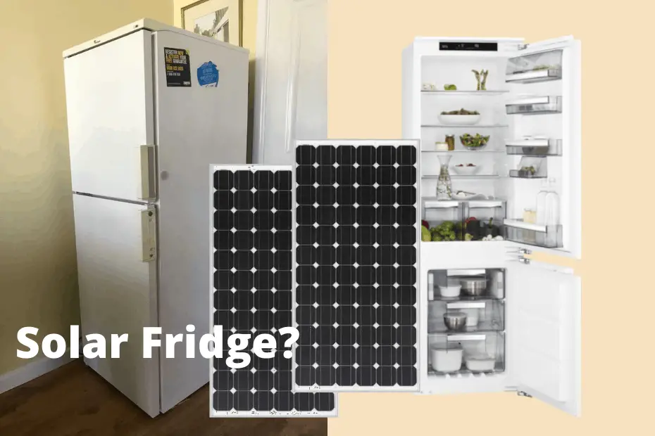 How many solar panels do I need to power a refrigerator?