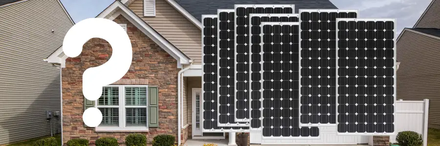 How Many Solar Panels Are Needed to Run a House?