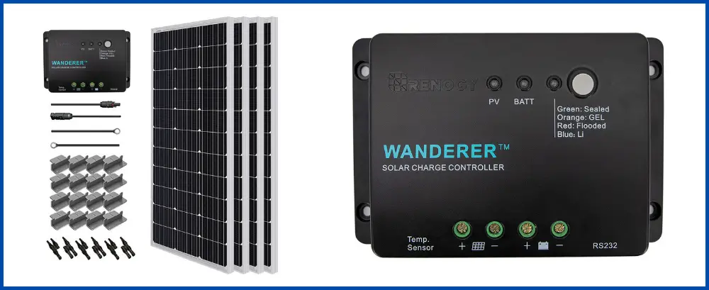 Renogy 400 Watt Solar Panel Kit with Controller