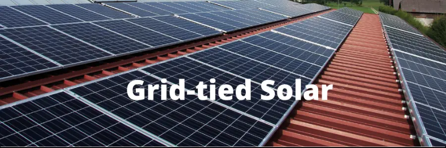 What Is The Grid-Tied Solar System? How Does Grid-Tie Work?
