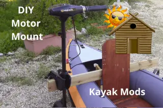 Inflatable Boat With Trolling Motor Battery | DIY Kayak Mods