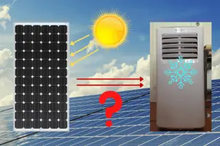 DIY Solar Powered Air Conditioner | Solar Powered Portable AC Unit