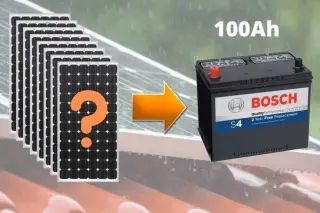 How Many Solar Panels Does It Take To Charge A 100Ah Battery?