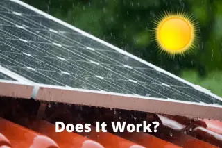 Do Solar Panels Work In The Rain?