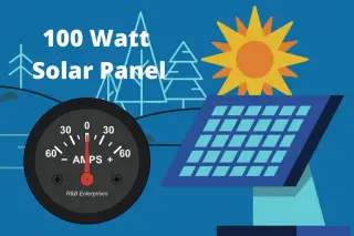 What Will A 100-Watt Solar Panel Run?