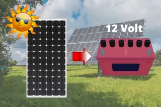What size 12V solar panel do I need?