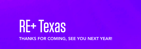 RE+ Texas Solar Event 2023